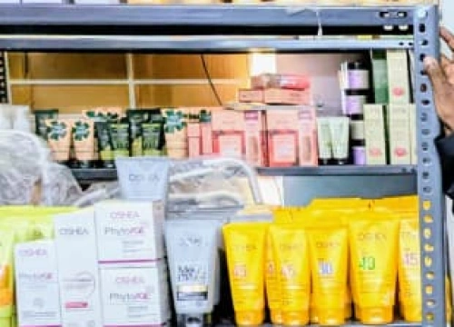 Cosmetics and professional skincare supplies